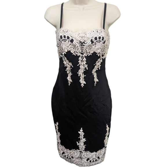 Haute Monde Bodycon Slip Dress Sz S - Picture 1 of 12